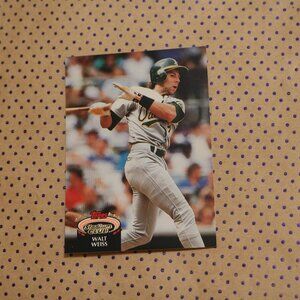 Walt Weiss #248 Baseball Card